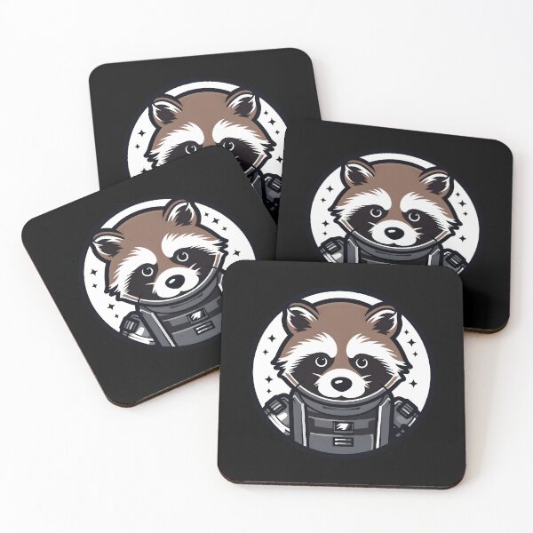 Item preview, Astronaut Raccoon designed and sold by FTS-Studio.
