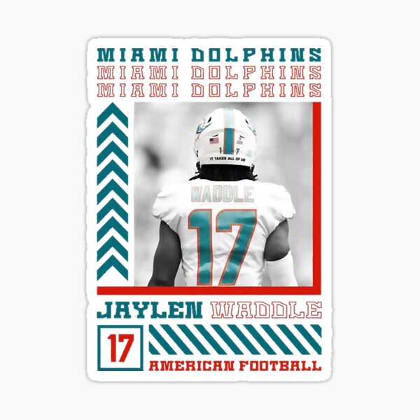 Jaylen Waddle Tua Tagovailoa MAGNET - NFL Miami Vice Rookie Vinyl Florida