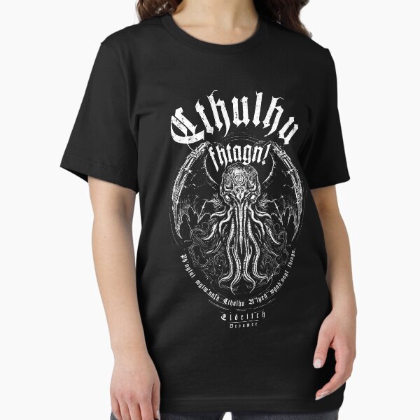 Item preview, Cthulhu fhtagn! - Arkham - Eldritch Dreamer - Lovecraftian mythos wear designed and sold by eldritchdreamer.