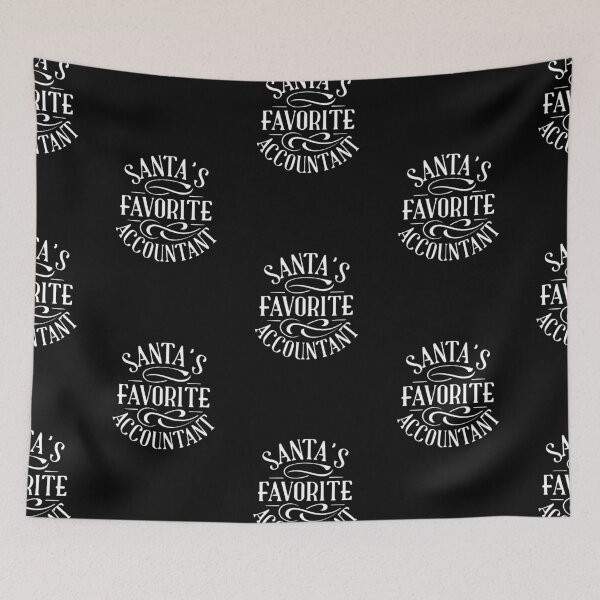 Item preview, Santa's Favorite Accountant - funny Christmas gift designed and sold by randomorder.