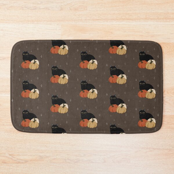 Item preview, Pumpkin Black Cat designed and sold by jastinamor.