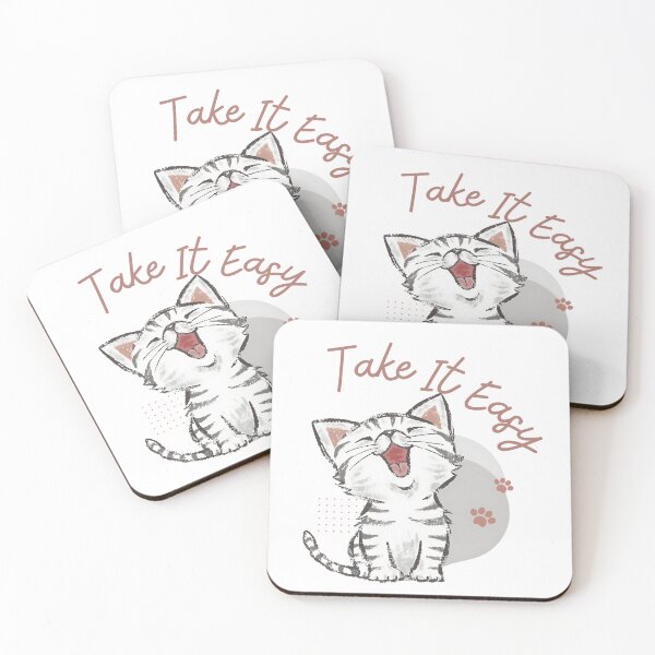 Item preview, Take it Easy cat edition designed and sold by Stay Wild.