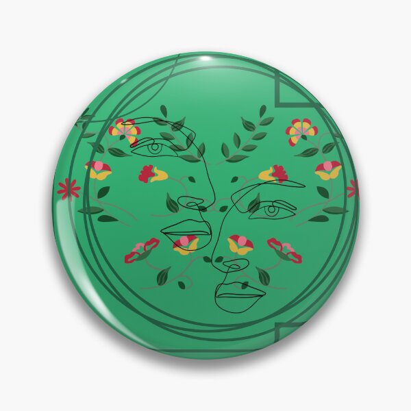 Item preview, flower face designed and sold by MyHappyDesigns.