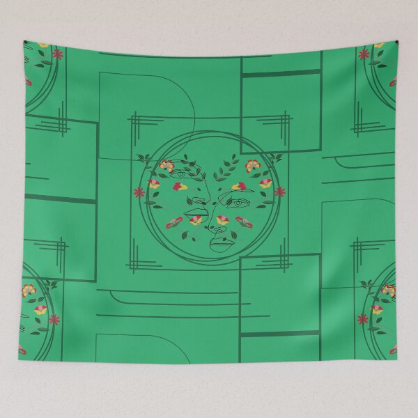Item preview, flower face designed and sold by MyHappyDesigns.