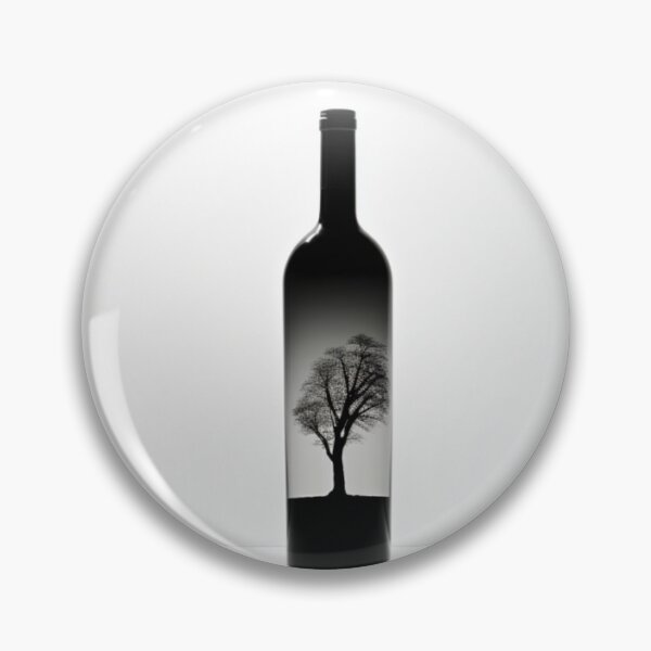 Item preview, Simple Wine Bottle Art  designed and sold by Alper Billik.