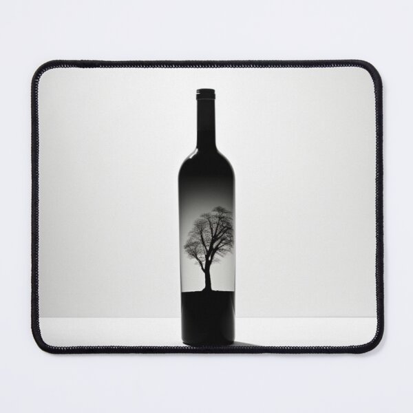 Item preview, Simple Wine Bottle Art  designed and sold by Alper Billik.
