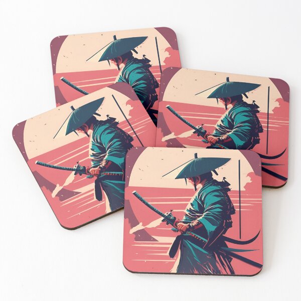 Item preview, Samurai artwork minimalistic designed and sold by RB Graphics.