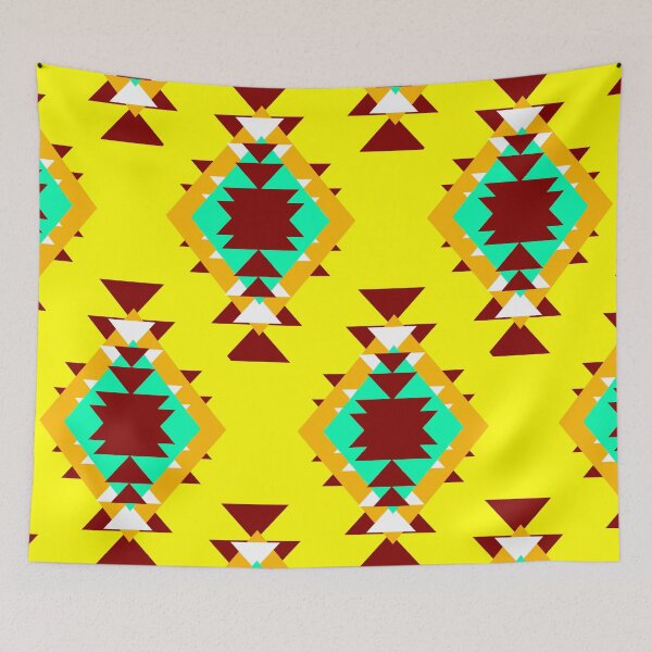 Item preview, Bright shapes in yellow designed and sold by CocosAbstract.