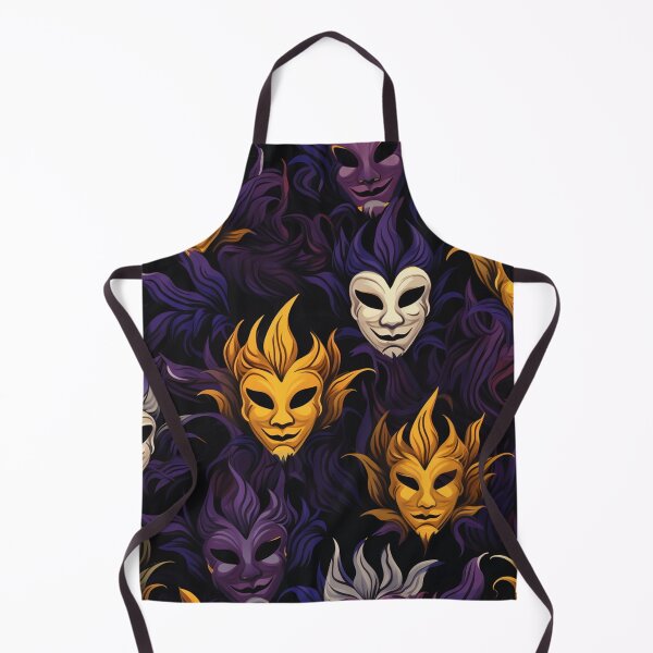 Item preview, Halloween Jester Mask Pattern designed and sold by DeLietoGraphics.