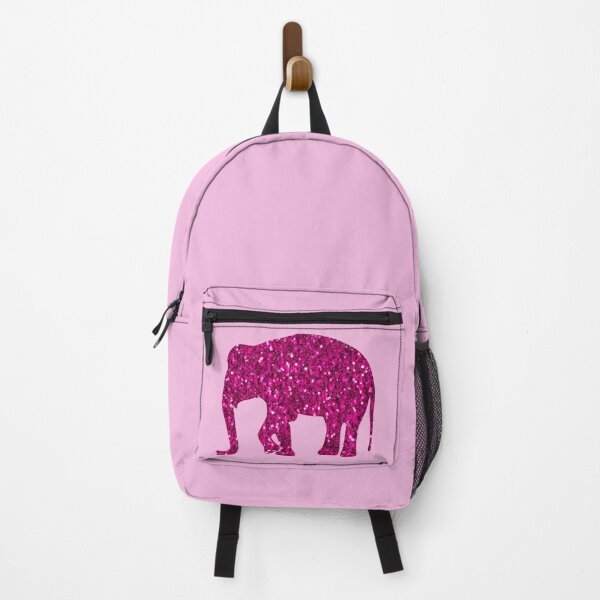 Item preview, Sparkly hot pink Elephant faux sparkle glitter bling (Photo of Glitter - Not Reflective) designed and sold by PLdesign.