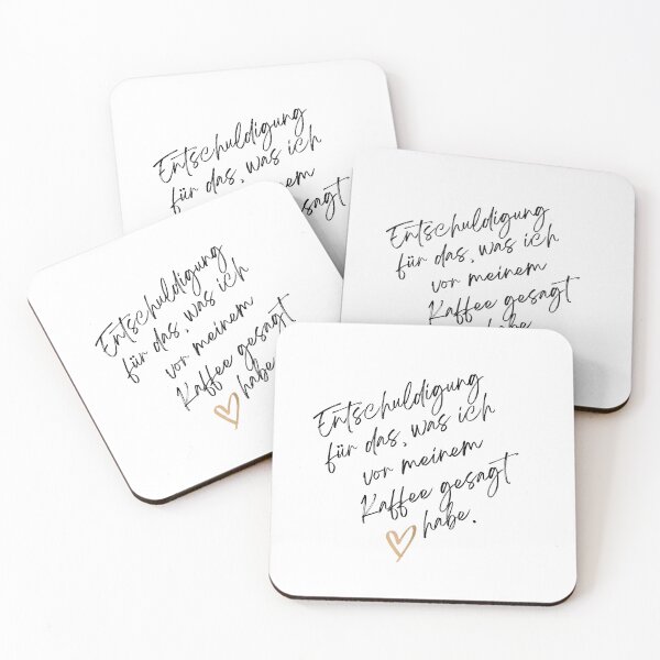Item preview, Entschuldigung für das, was ich vor meinem Kaffee gesagt habe. designed and sold by KrafterMumford.