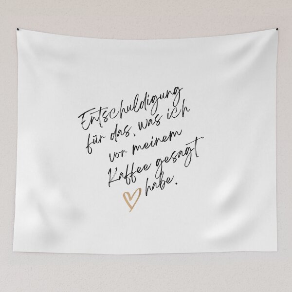 Item preview, Entschuldigung für das, was ich vor meinem Kaffee gesagt habe. designed and sold by KrafterMumford.