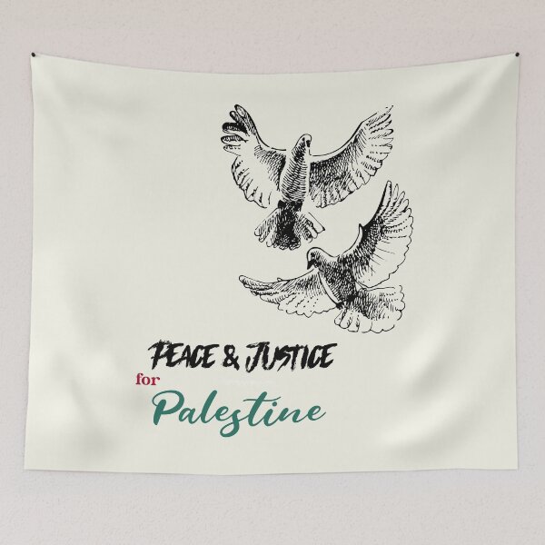 Item preview, Peace and Justice for Palestine. Solidarity designed and sold by Rebel-Design.