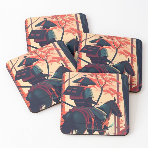 Item preview, Samurai on a horse artwork designed and sold by RB Graphics.