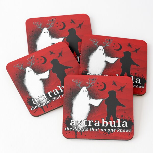 Item preview, the depths that no one knows - red splatter designed and sold by meowllyjoy.