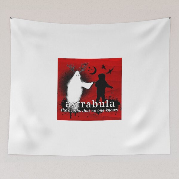 Item preview, the depths that no one knows - red splatter designed and sold by meowllyjoy.
