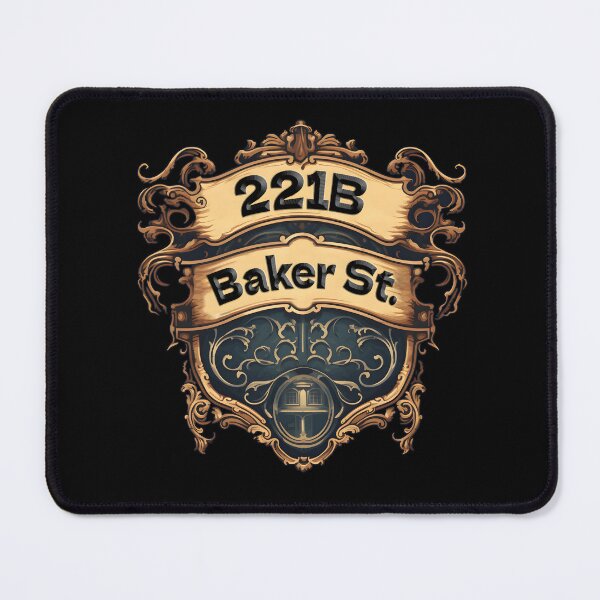 Item preview, Sherlock Holmes - 221B Baker Street Seal designed and sold by Lugonbe.