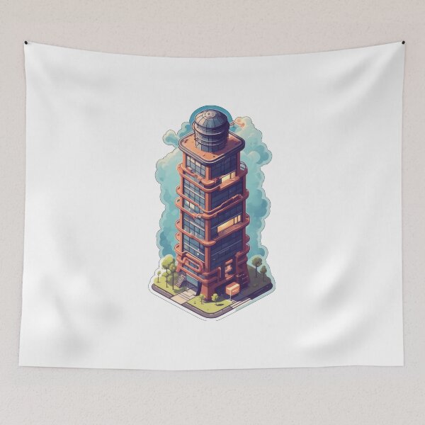 Item preview, Industrial Tower, Architecture Tower designed and sold by Bilisik.