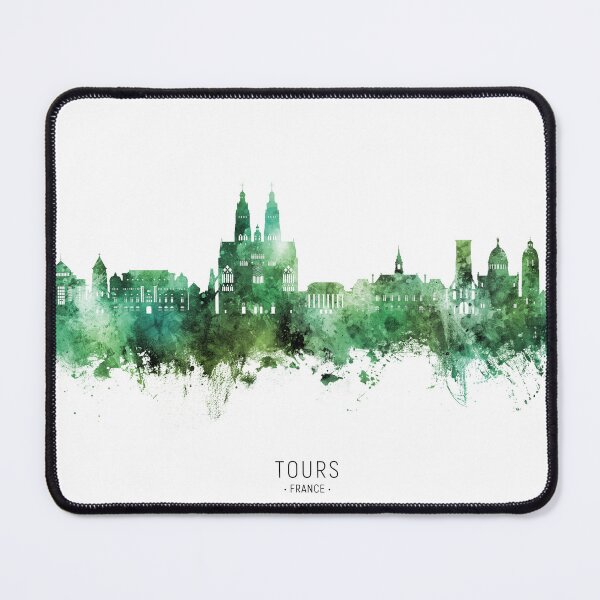 Item preview, Tours France Skyline designed and sold by ArtPrints.