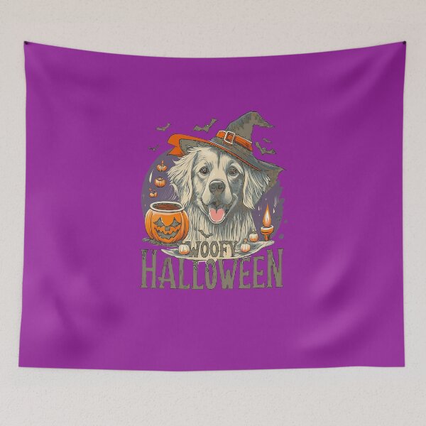 Item preview, Woofy Halloween, Labrador dog Halloween Design – Witch, Perfect Gift for Labrador Dog Lovers! Labrador dog Halloween costumes. Fall, Fall colors, Autumn. designed and sold by bubblylive.