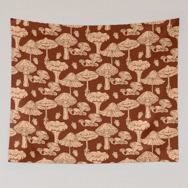 Item preview, Autumn mushrooms designed and sold by OtterFactory.