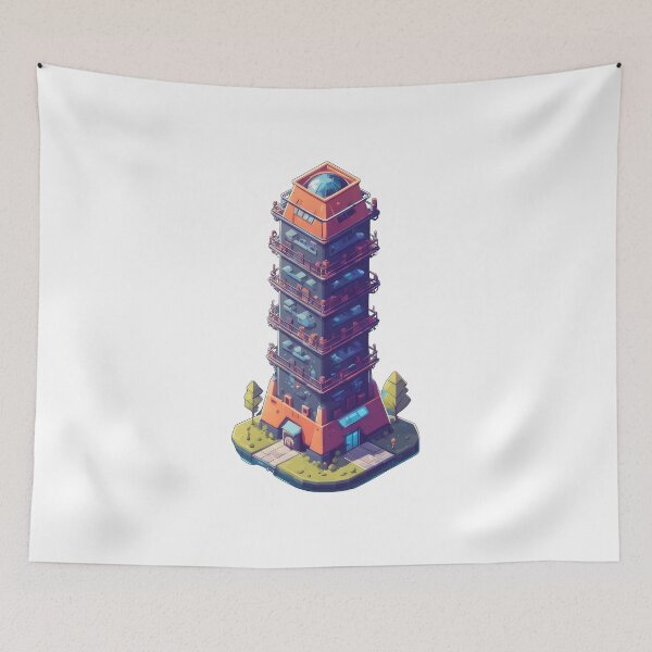 Item preview, Copy of Industrial Tower, Architecture Tower designed and sold by Bilisik.