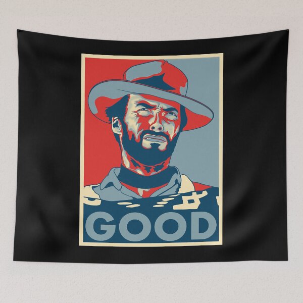 Item preview, Clint actor Eastwood Hope designed and sold by TimeFarmerSt.