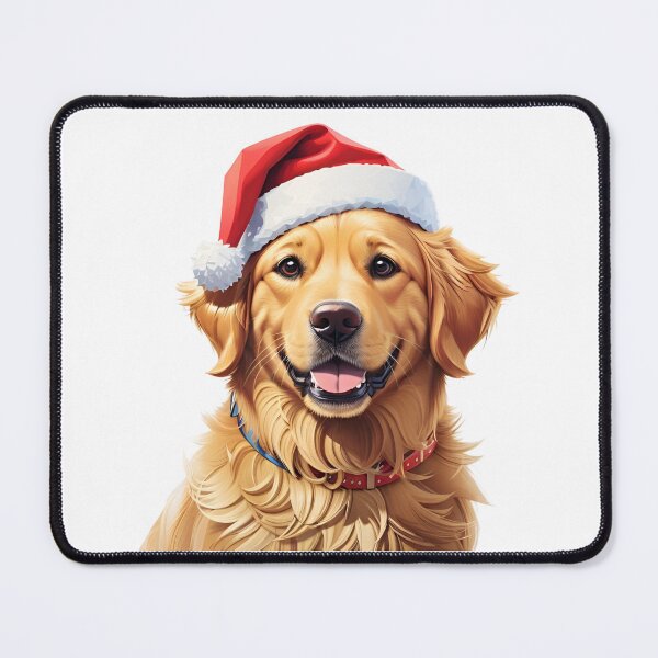Item preview, Golden Jingle Bells: Santa Paws is Coming!" designed and sold by Thinglish Lifestyle.