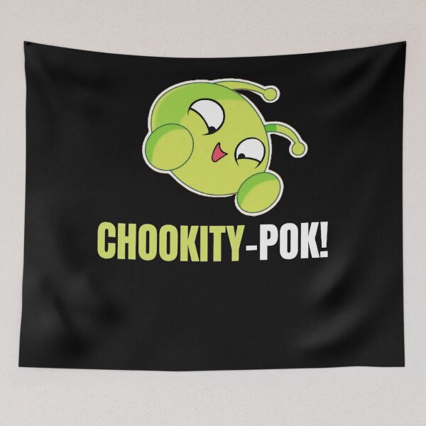 Item preview, Chookity-pok Final Tv Space mooncake design designed and sold by UnderwoodCasey.