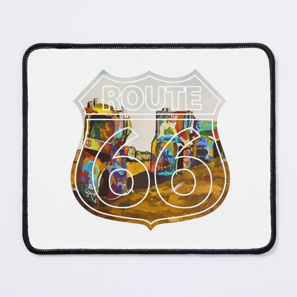 Item preview, Old cars buried in the dirt at Cadillac Ranch along old U.S. Route 66 - WelshDesigns designed and sold by welshdesigns.