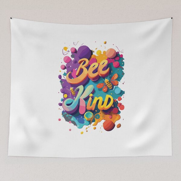 Item preview, Colorful Bee Kind designed and sold by Totaghyr.