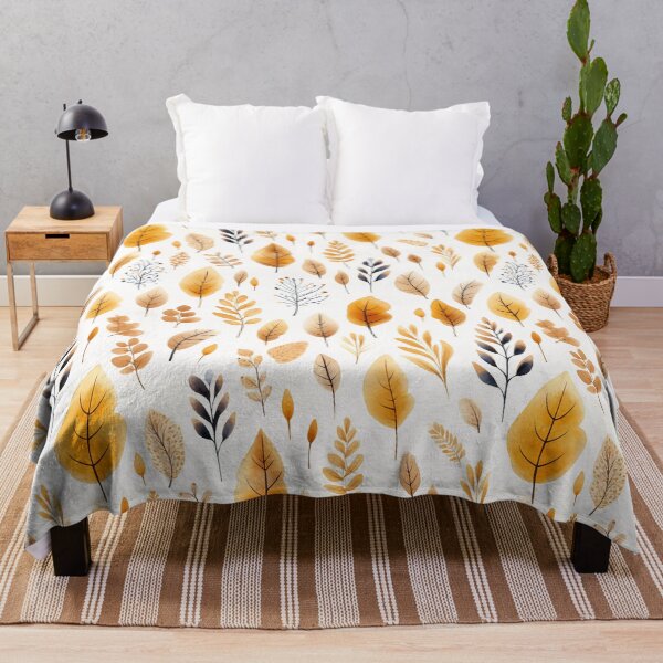 Item preview, Autumnal leaves watercolor pattern #3 designed and sold by NatureSight.
