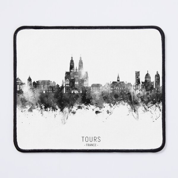 Item preview, Tours France Skyline designed and sold by ArtPrints.