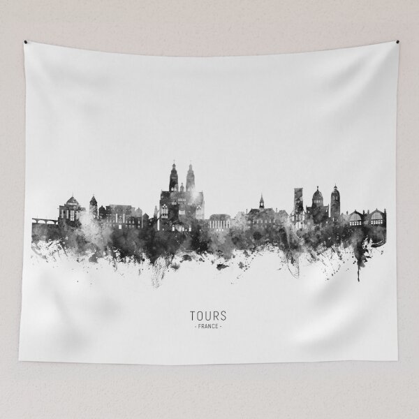 Artikelvorschau, Touren Frankreich Skyline entworfen und verkauft von ArtPrints.