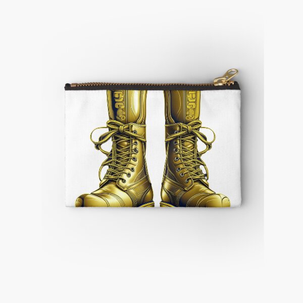 Item preview, botas doradas designed and sold by AbstractBEE.