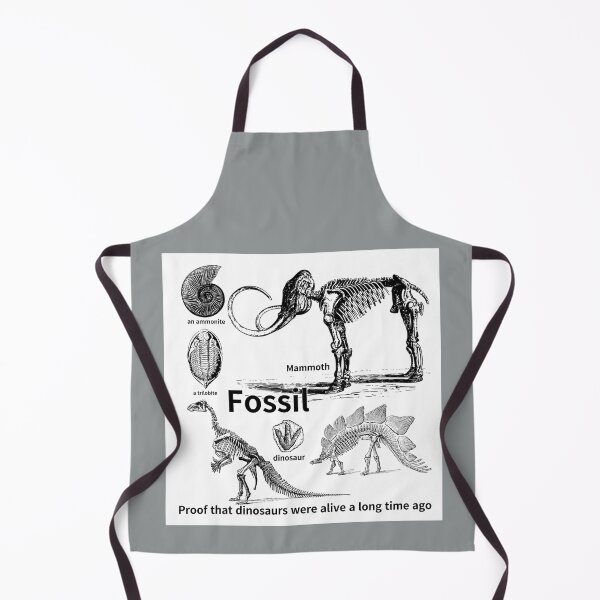 Item preview, fossil, Proof that dinosaurs were alive a long time ago, dinosaur, an ammonite, a trilobite designed and sold by zzzozzo.