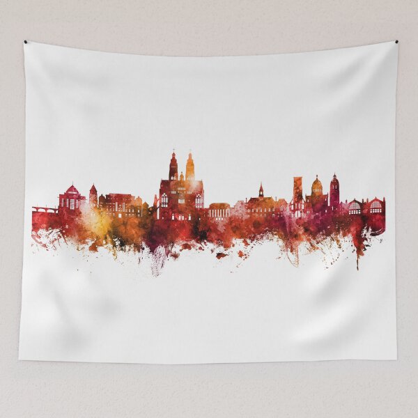 Item preview, Tours Francia Skyline designed and sold by ArtPrints.