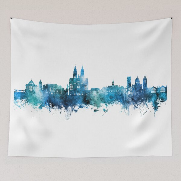 Item preview, Tours Francia Skyline designed and sold by ArtPrints.
