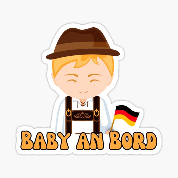 Baby An Bord Aufkleber Rettungsdienst Stickers for Sale