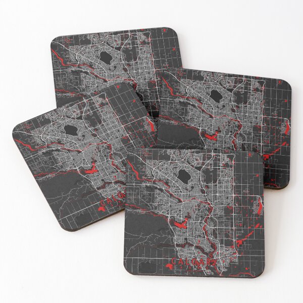 Item preview, Calgary City Map of Alberta, Canada - Oriental designed and sold by deMAP.