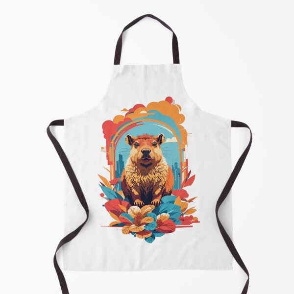 Item preview, capybara in the city designed and sold by Karaz's Animal Kingdom.
