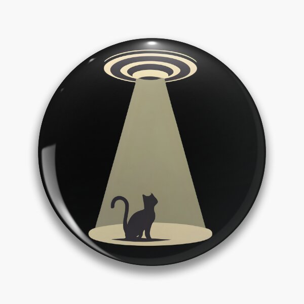 Item preview, UFO steals a black cat designed and sold by ratchawoot.