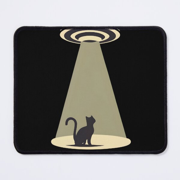 Item preview, UFO steals a black cat designed and sold by ratchawoot.