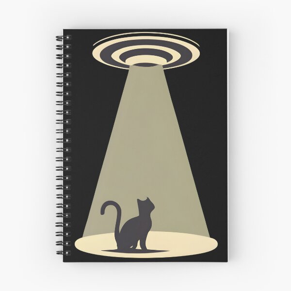 Item preview, UFO steals a black cat designed and sold by ratchawoot.
