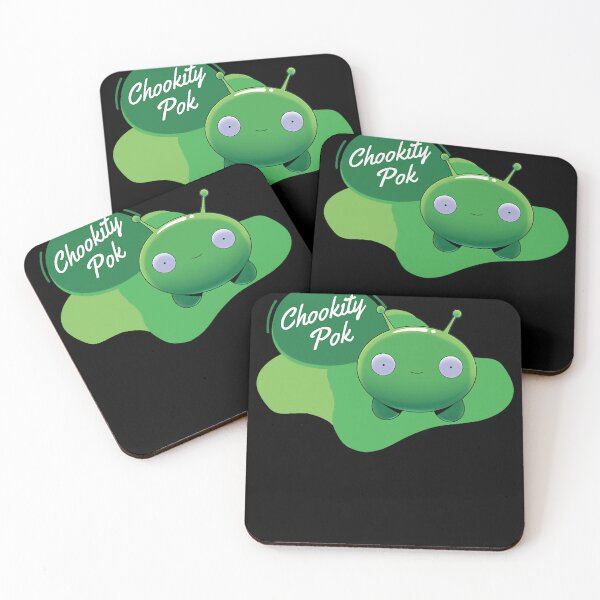 Item preview, Mooncake chookity-pok Final Tv Space design designed and sold by FraserRainbows.