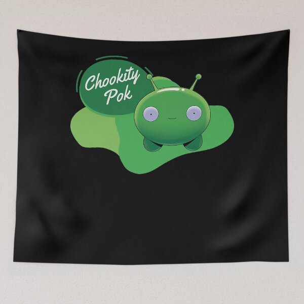 Item preview, Mooncake chookity-pok Final Tv Space design designed and sold by FraserRainbows.