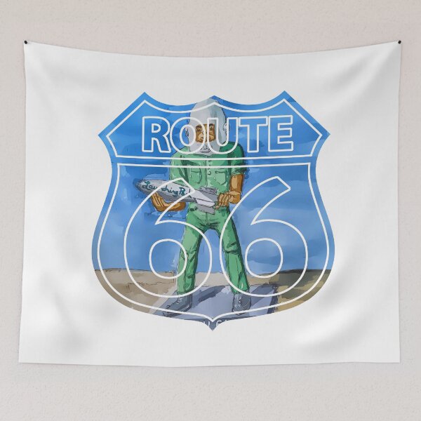 Item preview, Gemini Giant on Route 66 in Wilmington Illinois. Also know as Muffler Man- WelshDesigns designed and sold by welshdesigns.