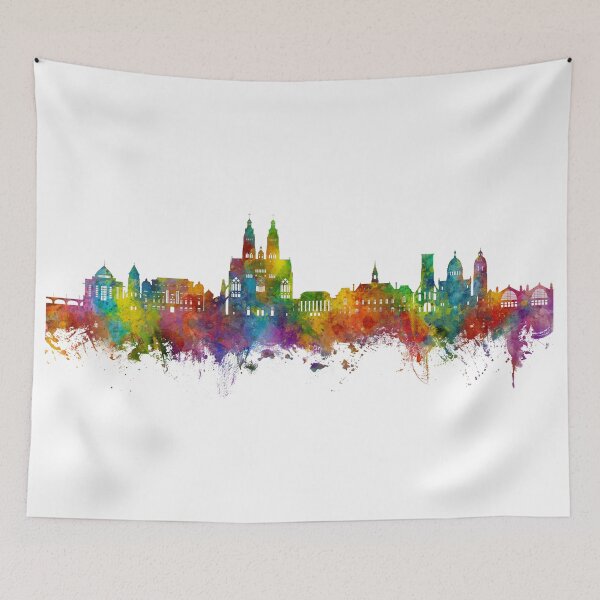 Artikelvorschau, Touren Frankreich Skyline entworfen und verkauft von ArtPrints.