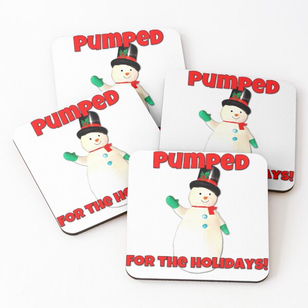 Item preview, Pumped for Christmas Holidays, Snowman Inflatable, Funny Christmas designed and sold by BubbaCommerce.