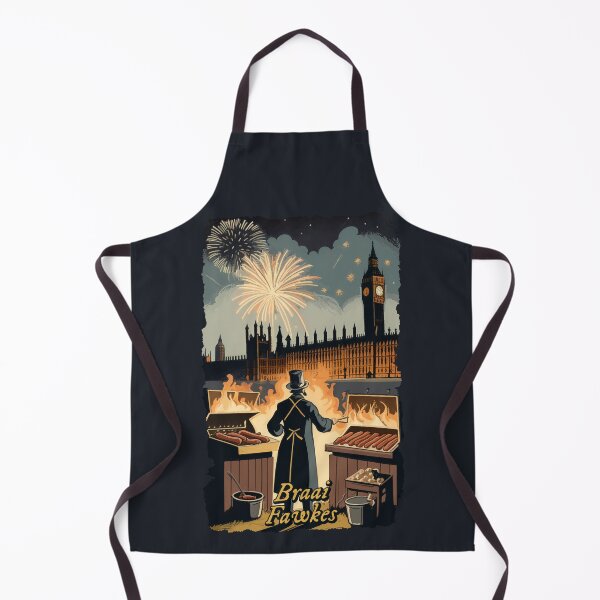 Item preview, Braai Fawkes (#01) [Create a set!] designed and sold by SolidEarthArt.